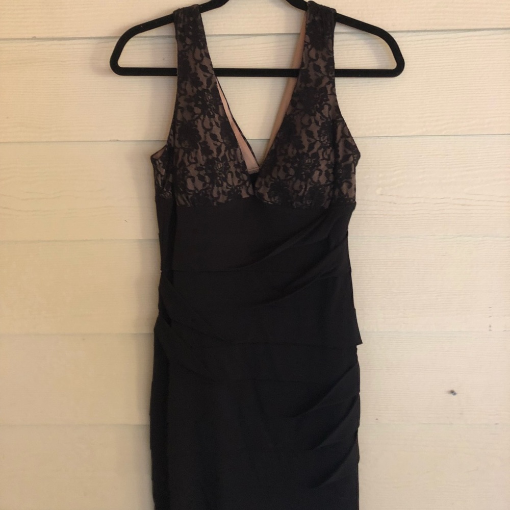 Black Lace City Studio Size Large Dress